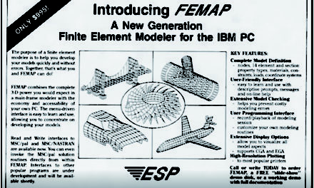 FEMAP – det stabila, beprövade  och pålitliga FEA-verktyget