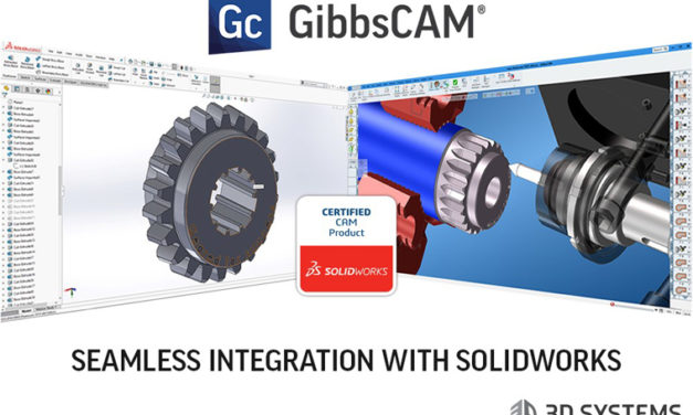 Med nya GibbsCAM version 12 medföljer uppdaterad länk mot Solidworks 2018