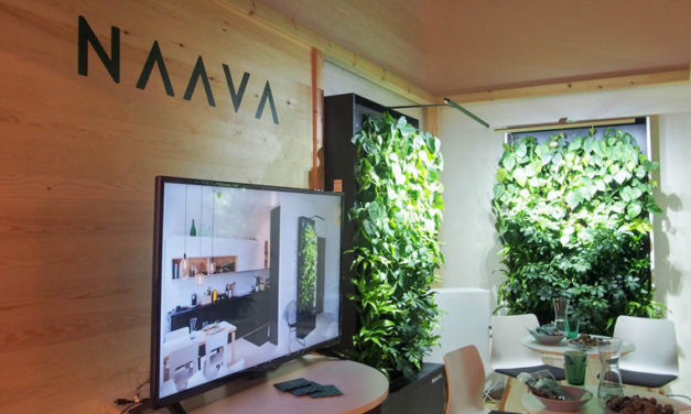 Naava är en prisbelönt nordisk smart växtvägg