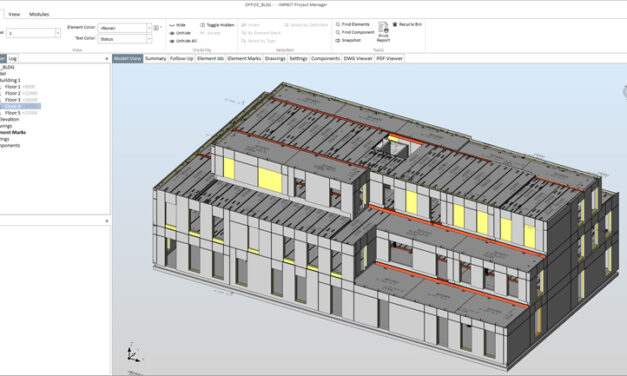 IMPACT precast software now compatible with BricsCAD v19