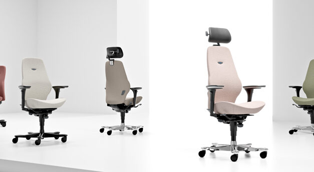 Kinnarps arbetsstol Plus är en klassiker inom svensk ergonomidesign