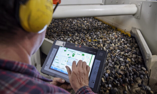Smart gravel plant