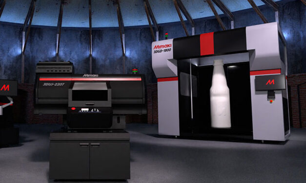 Mimaki lyser upp 3D-världen med en ny, kompakt UV inkjet 3D-printer i fullfärg
