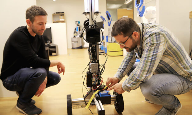 Forskare utvecklar städrobot med UV-ljus