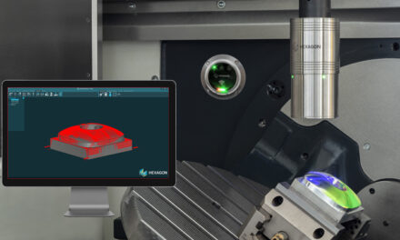 Världens första trådlösa laserscanner för mätning av detaljer inuti CNC-maskiner eliminerar delinspektion och justering av flaskhalsar
