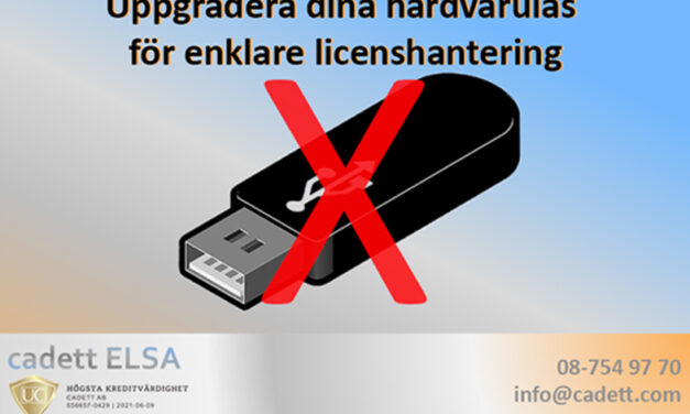 Flexa dina cadett ELSA licenser
