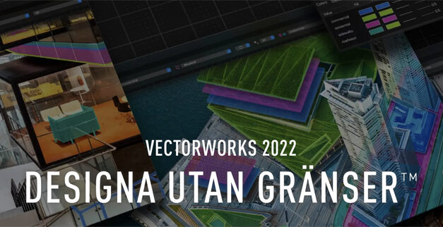 Vectorworks 2022 ger nya lösningar för ett snabbare arbetsflöde och ett bättre sätt att designa.