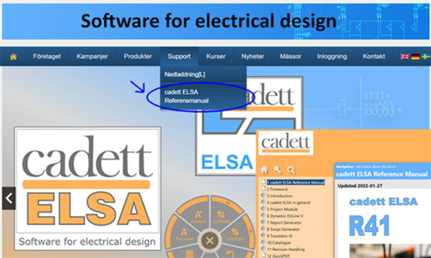 Ny referensmanual för cadett ELSA