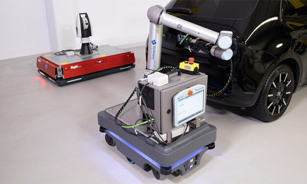 New wireless laser tracker automation system from Hexagon