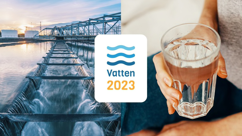 Vattenindustrin väljer Svenska Mässan och Vatten 2023