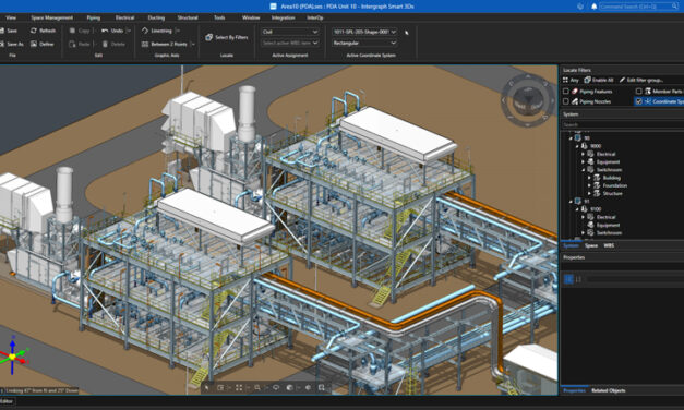 Hexagon lanserar Intergraph Smart® 3D Version 14 med nytt gränssnitt, integration för digitala tvillingar och utökad API-funktionalitet