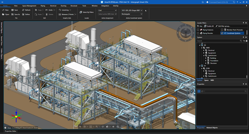 Hexagon lanserar Intergraph Smart® 3D Version 14 med nytt gränssnitt, integration för digitala tvillingar och utökad API-funktionalitet