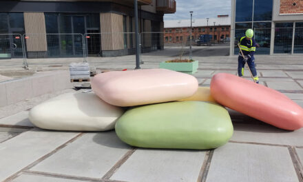 Markvärme värmer upp torg och godbitar