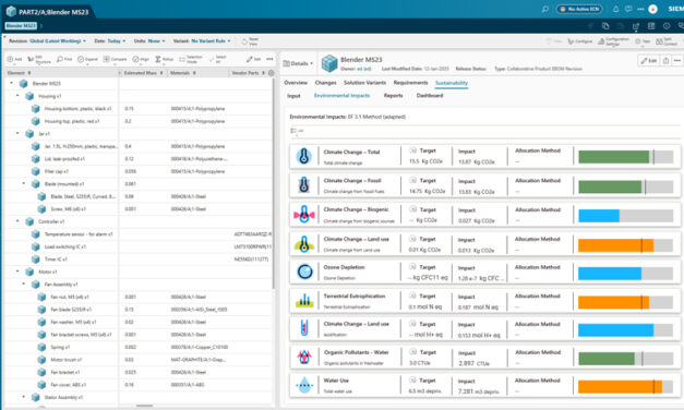 Siemens drives sustainable product development with AI-powered Lifecycle Assessment software