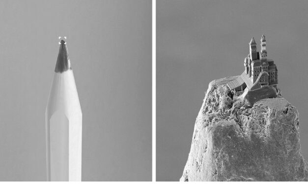 Miniatyrkomponenter från 3D-printer