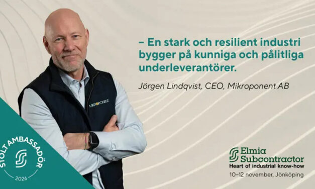Möt Mikroponent – ambassadör för Elmia Subcontractor 2026